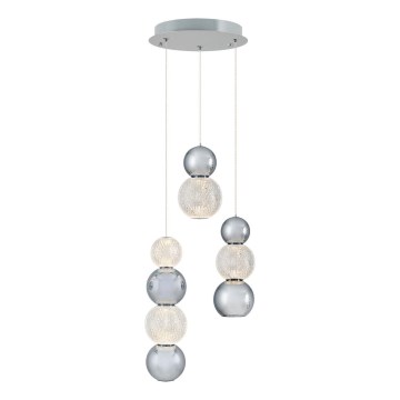 LED-Pendelleuchte an Kabel CREMONA LED/17W/230V 3000K matt-chrom