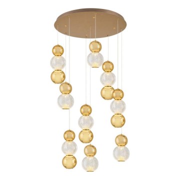 LED-Pendelleuchte an Kabel CREMONA LED/51W/230V 3000K gold