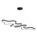 LED-Pendelleuchte an Kabel DUPLE ARTISAN LED/80W/230V 6500K schwarz