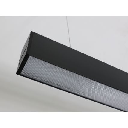 LED-Pendelleuchte an Kabel LED/55W/230V 3000/4000/6500K 120 cm schwarz