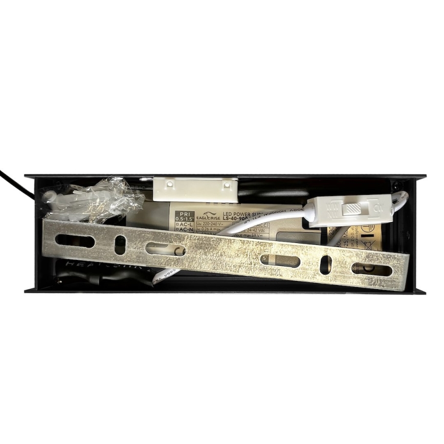 LED-Pendelleuchte an Kabel LINEA LED/36W/230V 3000/4000/5700K CRI 90 schwarz