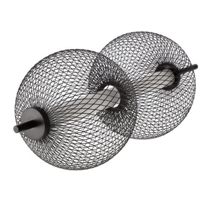 LED-Pendelleuchte an Kabel PUMA LED/10W/230V Ø 14 cm schwarz