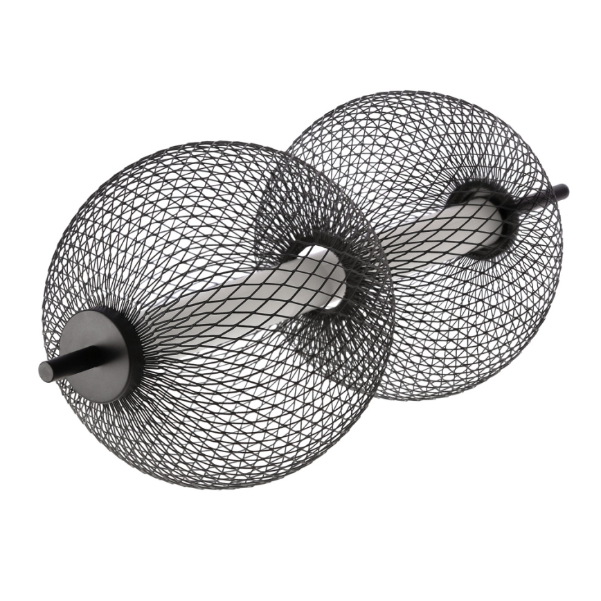 LED-Pendelleuchte an Kabel PUMA LED/10W/230V Ø 14 cm schwarz