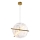 LED-Pendelleuchte an Kabel RELAX LED/15W/230V gold/weiß