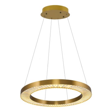 LED-Pendelleuchte an Seil JESI LED/85W/230V 3000K Ø 80 cm bronzefarben