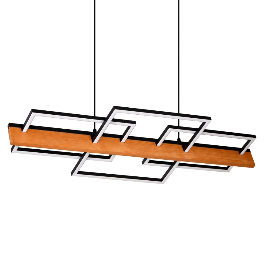 LED-Pendelleuchte an Seil LARYSA LED/35W/230V Kiefer