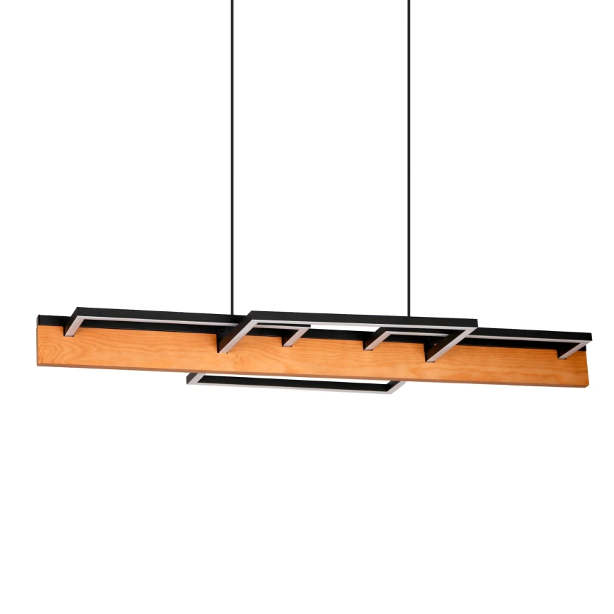 LED-Pendelleuchte an Seil LARYSA LED/35W/230V Kiefer