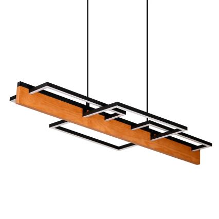 LED-Pendelleuchte an Seil LARYSA LED/35W/230V Kiefer