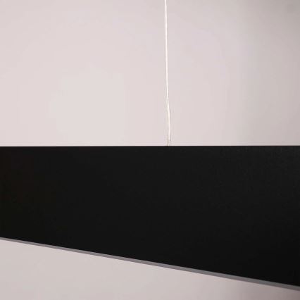 LED-Pendelleuchte an Stahlseil BERNADETTA LED/20W/230V 4000K schwarz