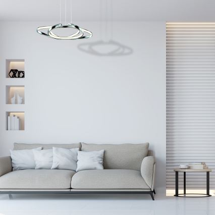 LED-Pendelleuchte an Stahlseil COPERNICUS LED/46W/230V