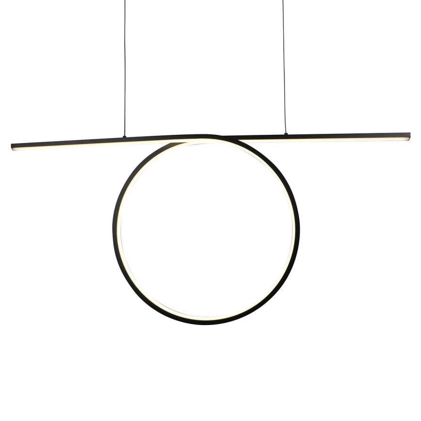 LED-Pendelleuchte an Stahlseil ODETTA LED/42W/230V 4000K schwarz