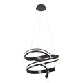 LED-Pendelleuchte AREZIA an Kabel LED/62W/230V, schwarz