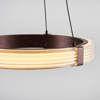 LED-Pendelleuchte JESI LED/2W/230V 3000K braun