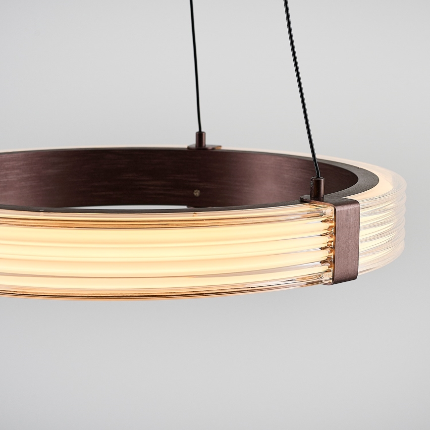 LED-Pendelleuchte JESI LED/2W/230V 3000K braun