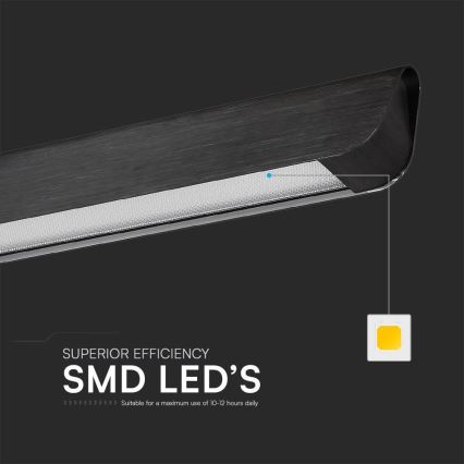 LED Kronleuchter an Kabel LED/36W/230V 3000/4000/6400K schwarz