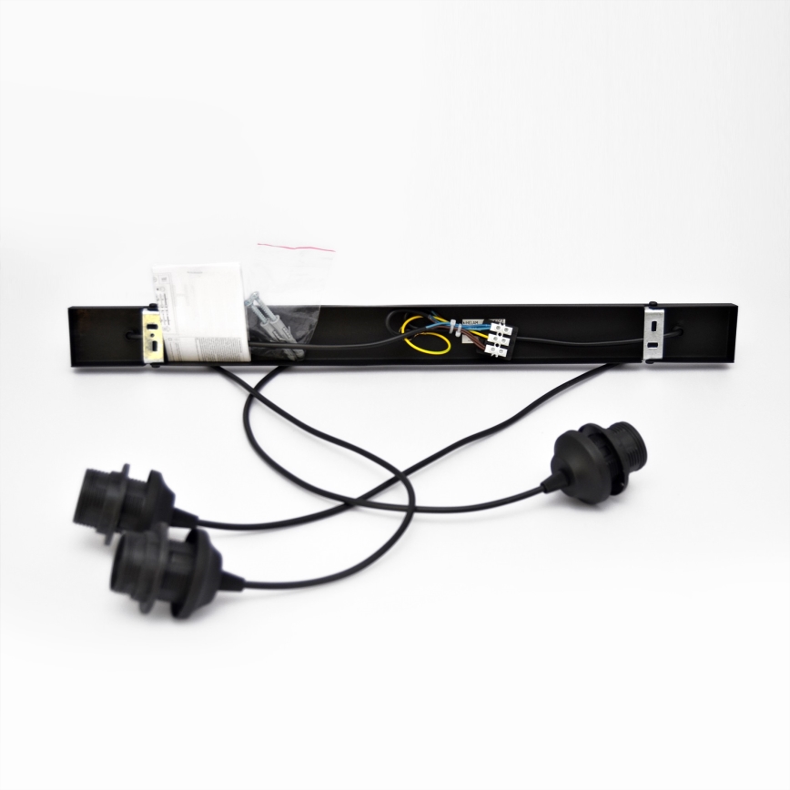 LED Kronleuchter an Kabel MERCURE 3xE27/15W/230V