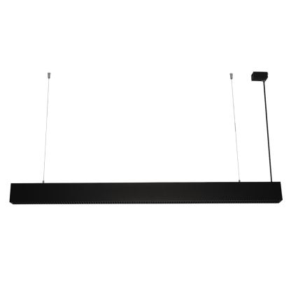 LED-Pendelleuchte mit Seilabhängung LED/55W/230V 3000/4000/6500K 120 cm schwarz