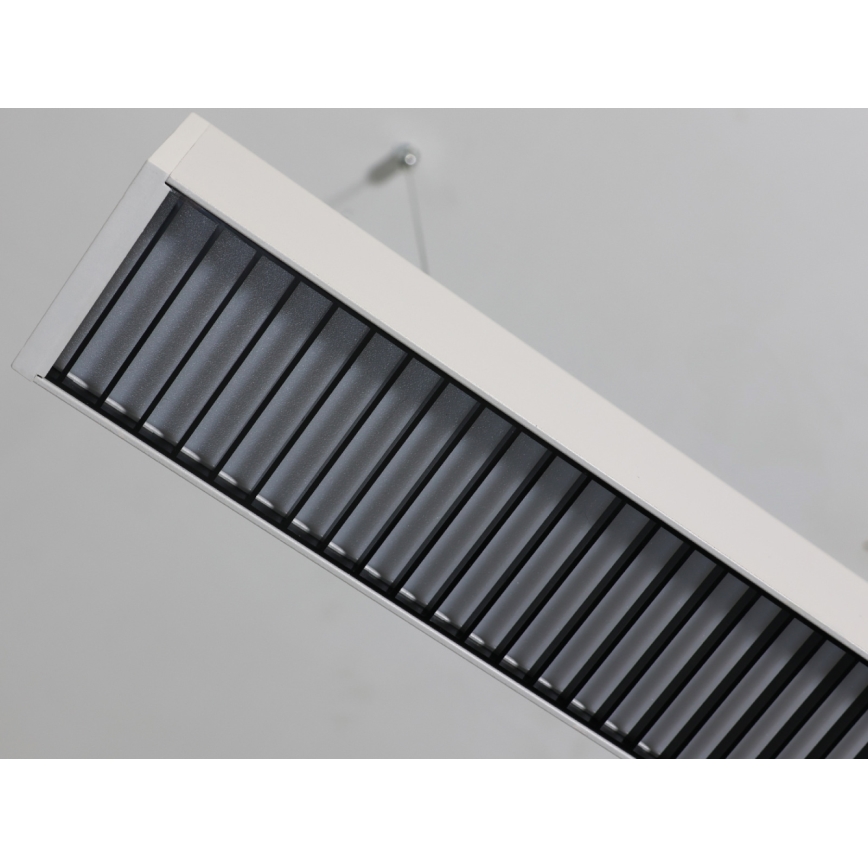 LED-Pendelleuchte mit Seilaufhängung LED/55W/230V 3000/4000/6500K 120 cm weiß