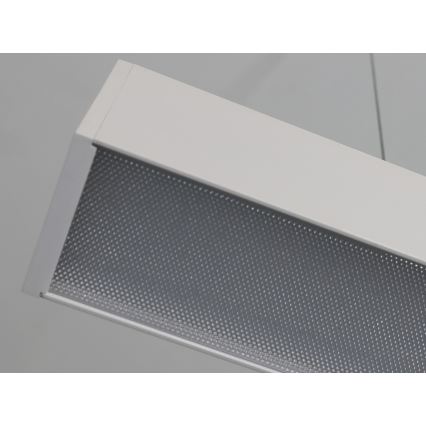LED-Pendelleuchte mit Seilaufhängung LED/55W/230V 3000/4000/6500K 120 cm weiß