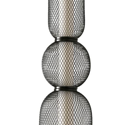 LED-Pendelleuchte PUMA an Kabel, LED/15W/230V, Ø 14 cm, schwarz