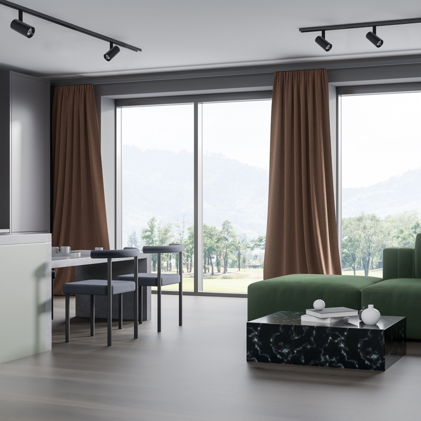 LED-Spotleuchte für Magnetschienen-System MAGNETIC TRACK LED/10W/48V schwarz