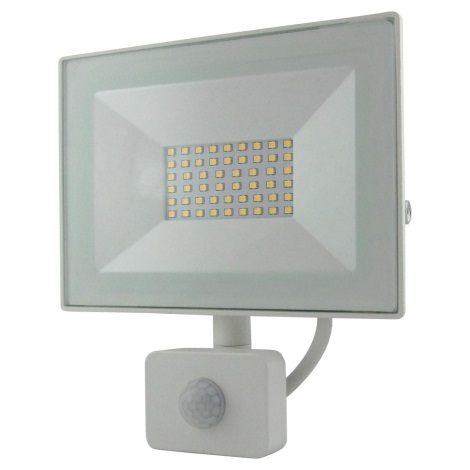 LED Reflektor mit Sensor LED/30W/230V IP64 2400lm 4200K