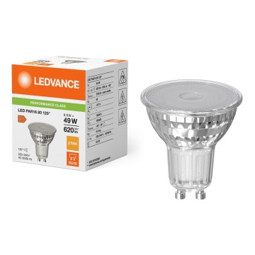 LED Reflektorlampe PAR16 GU10/6,9W/230V 2700K 120° - Ledvance