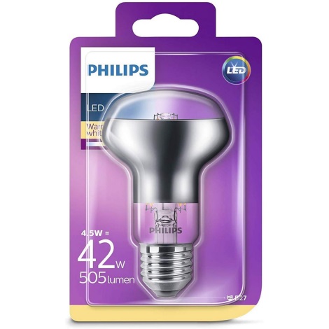 LED Reflektorlampe Philips E27/4,5W/230V