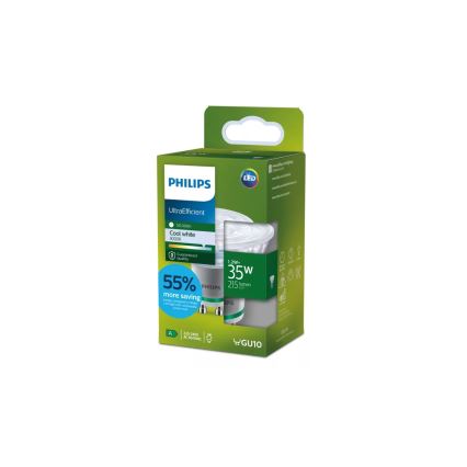 LED-Reflektorlampe ULTRAEFFICIENT Philips PAR16 GU10/1,2W/230V 4000K