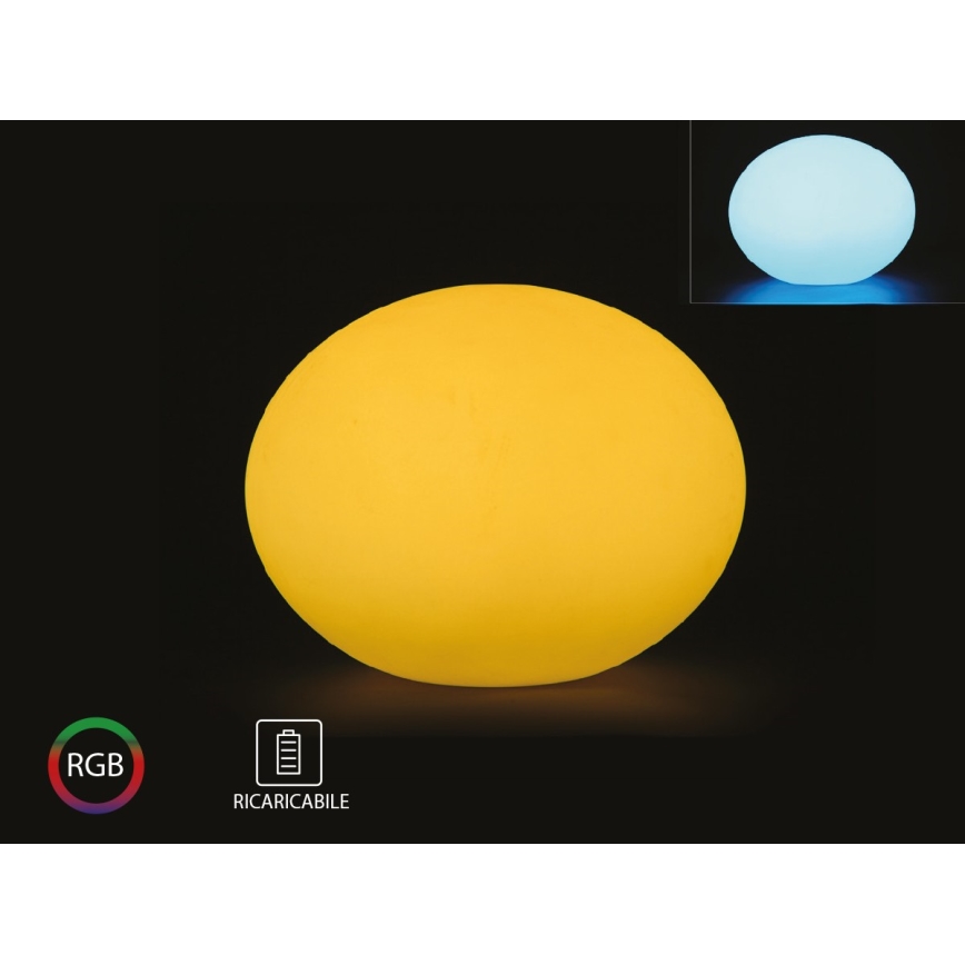LED RGB Dimmbare Außenlampe LED/1W/230V 20cm IP67 + FB