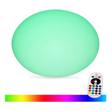 LED RGB dimmbare Außenleuchte LED/1W/5V 1000 mAh 20 cm IP67 + Fernbedienung