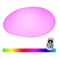 LED RGB dimmbare Außenleuchte LED/1W/5V 28 cm IP67 1000 mAh + Fernbedienung
