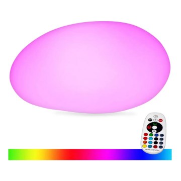 LED RGB dimmbare Außenleuchte LED/1W/5V 28 cm IP67 1000 mAh + Fernbedienung