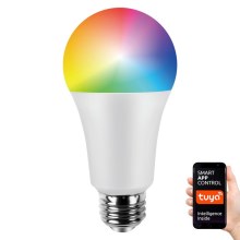 LED RGB Dimmbare Glühbirne A70 E27/11W/230V 2700-6500K Wi-Fi Tuya