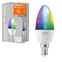LED RGB Dimmbare Glühbirne SMART+ E14/5W/230V 2700K-6500K Wi-Fi - Ledvance