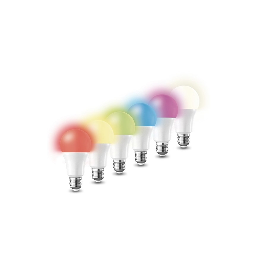 LED RGB Dimmbare Glühbirne SMART E27/10W/230V 3000-6500K Wi-fi Tuya