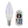LED RGB dimmbare Lampe E14, 3,5 W, 230 V, 6400 K + Fernbedienung