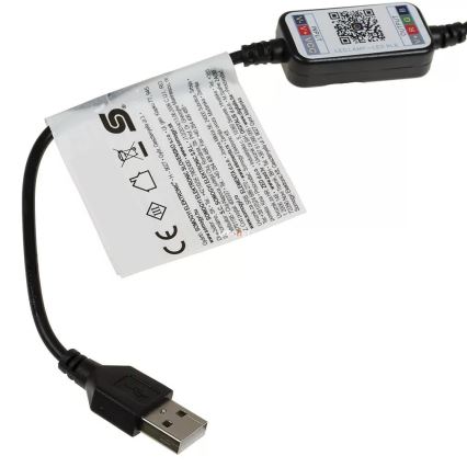 LED RGB dimmbare Lichterkette 200 LEDs/29 Funktionen 20,4 m