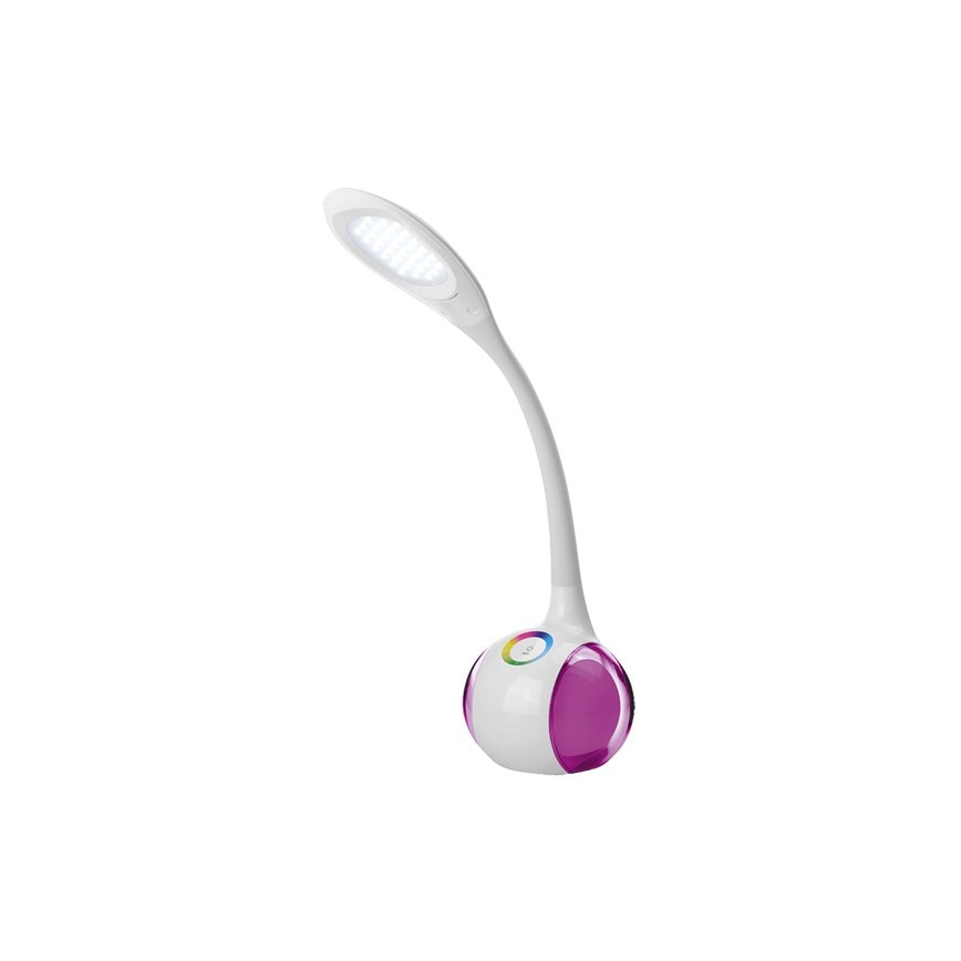 LED RGB dimmbare Tischlampe LED/7W/230V weiß