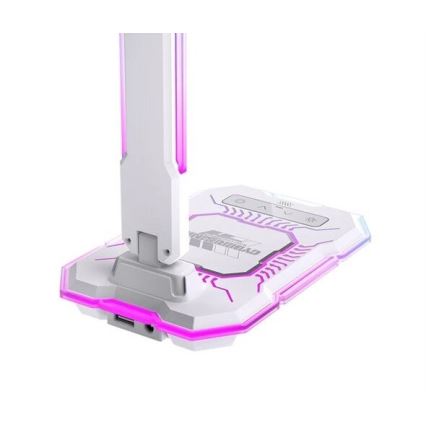 LED RGB dimmbare wiederaufladbare Touch-Tischlampe mit kabellosem Ladegerät LED/7,5W/5V 2700-5300K Weiß