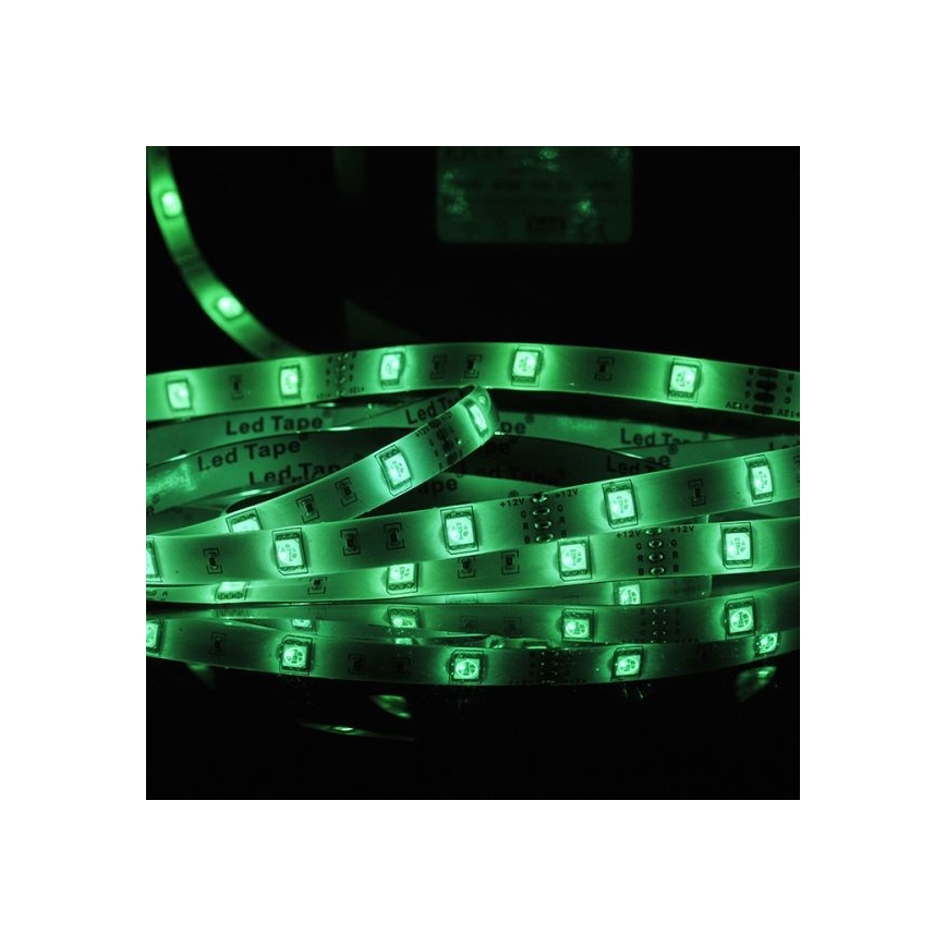 LED RGB dimmbares Band 5m LED/18W/12V IP20 + Fernbedienung