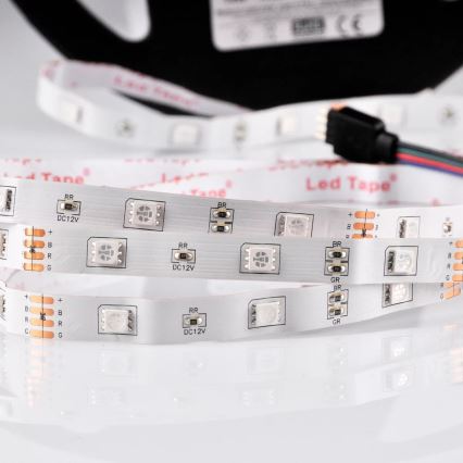 LED RGB dimmbares Band 5m LED/18W/12V IP20 + Fernbedienung