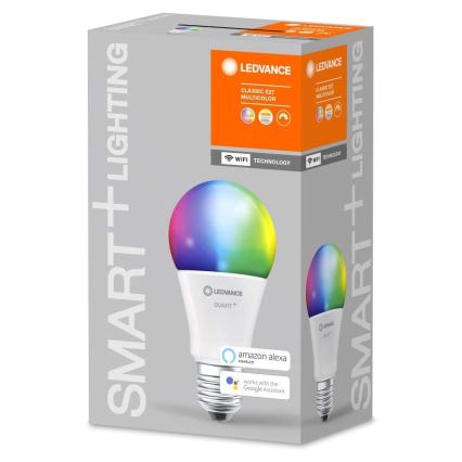 LED-RGB-Dimmbirne SMART+ E27/9,5W/230V 2.700K-6.500K - Ledvance