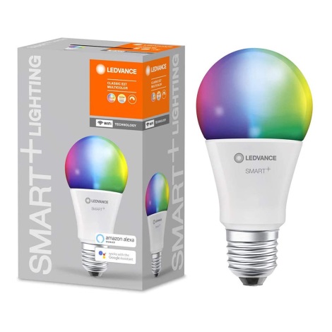 LED-RGB-Dimmbirne SMART+ E27/9W/230V 2.700K-6.500K - Ledvance
