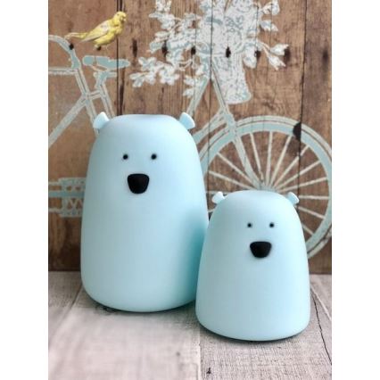 LED RGB Kinder-Touchlampe BÄR LED/0,8W/5V weiß + USB