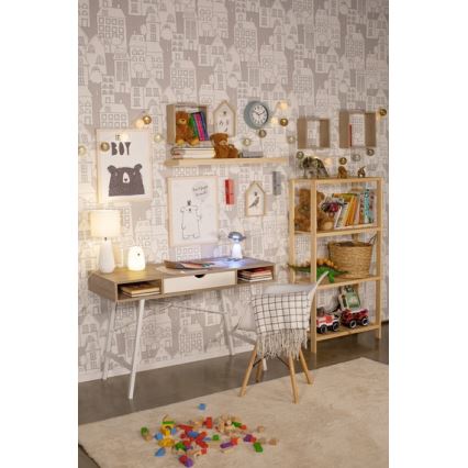 LED RGB Kinder-Touchlampe BÄR LED/0,8W/5V weiß + USB