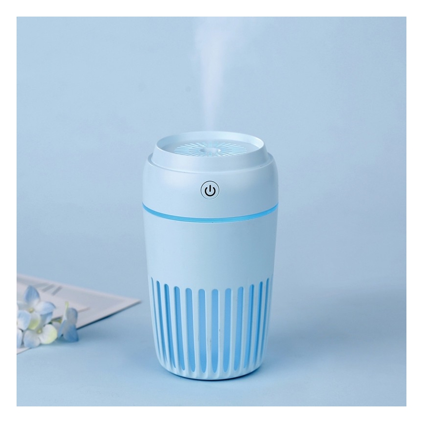 LED RGB Luftbefeuchter 300 ml LED/2W/5V blau