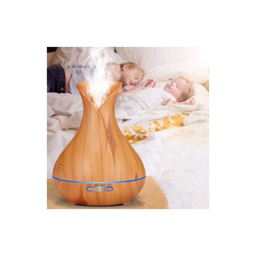 LED RGB Luftbefeuchter und Ionisator 400 ml