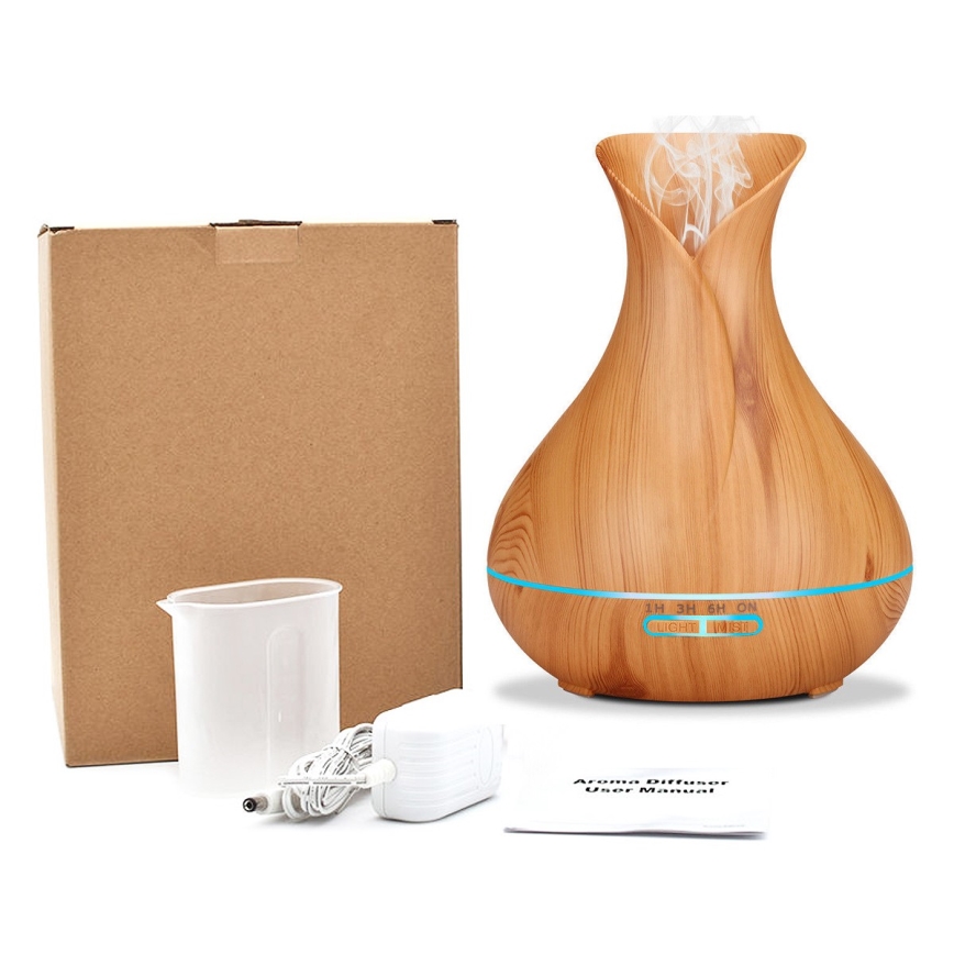 LED-RGB-Luftbefeuchter und Luftionisator 400 ml
