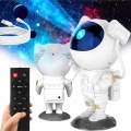 LED-RGB-Projektor LED/5W/5V Astronaut + Fernbedienung